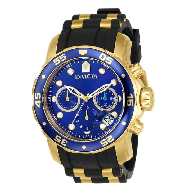 Invicta men's black watch new arrivals