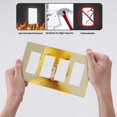 thumbnail image 4 of duck Switch Cover Decorative Wall Plate / 4-Gang Screwless / Standard Size 4.5x8 in, 4 of 5