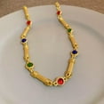 thumbnail image 4 of HOOUN 2 set 24K Thai Baht Yellow Gold GP Filled Necklace 18" Jewelry, 4 of 4