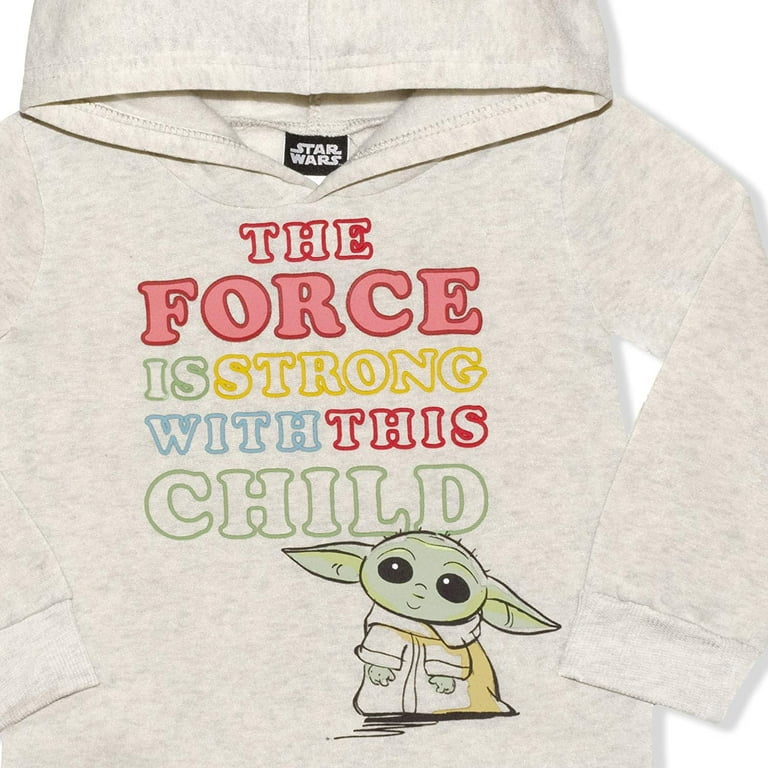 Baby Yoda Girls 2 Piece Hoodie and Jogger Set 4 7