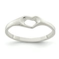 thumbnail image 1 of 925 Sterling Silver Heart Ring Love, 1 of 6