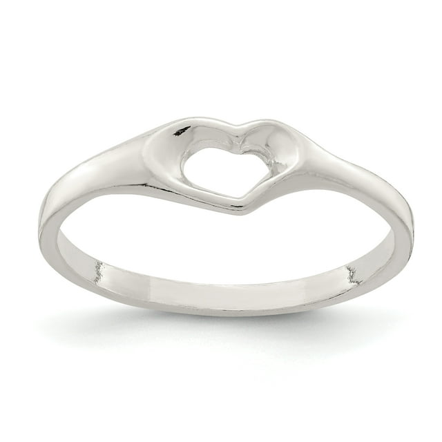 925 Sterling Silver Heart Ring Love