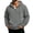 Dark Gray, variant on Big and Tall Hoodies for Men Quarter Zip Long Sleeve Fashion Hooded Pullover Sweatshirts Loose Fit Hoodies Streetwear Jackets with Pockets