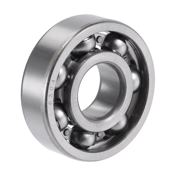 Uxcell Deep Groove Ball Bearings CN Open Type Chrome Steel 20x52x15mm