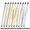 Gradient Color-10 Pack, variant on 10pcs 2-in-1 Universal Stylus Pen for iPad, iPhone, Samsung Galaxy, Tablets, Laptops, Chromebooks, Includes 10 Styluses and 20 Tips for All Touch Screens, Suitable for Students, Back-to-school Gift