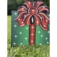 thumbnail image 4 of Christmas Present with Full Bow Yard Art 16" Tall, 4 of 10