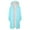 Light Blue, variant on Hoodies for Women Fashion Sweatshirts: Solid Color Spring And Autumn Casual Zipper Long Sleeve Hooded Long Coat Comfortable Full Zip Up Hoodie Womens Long Fleece Sweatshirt with Pockets
