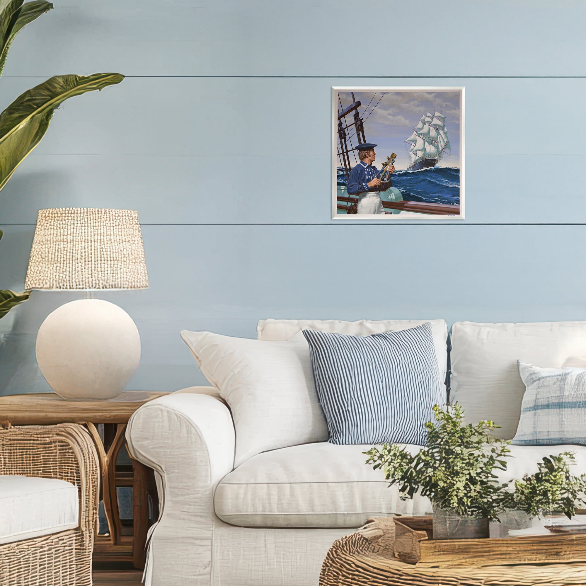 Flying Cloud Sailing Ship Wall Plaque Art, design by Wind River Studios