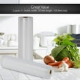 thumbnail image 3 of NutriChef Premium Vacuum Commercial Grade Food Storage Sealer Rolls (2 Pack), 3 of 7