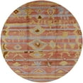 thumbnail image 1 of Ahgly Company Machine Washable Indoor Round Industrial Modern Camel Brown Area Rugs, 3' Round, 1 of 7