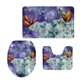 thumbnail image 2 of Alfombras de , Alfombra de , de 3 Alfombrils de de Y Alfombrils apariencia de U, 12 Patrones de Mariposas para El Mariposa 1 Soledad Conjunto de alfombra de baño, 2 of 9