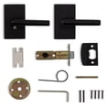 thumbnail image 5 of Manilla de puerta con palanca de privacidad Berlin Modisch Iron Black, 5 of 5