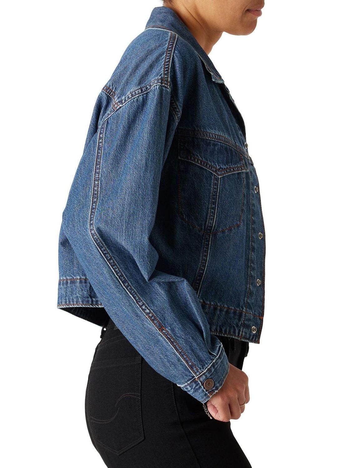 Blouson camionneur ancien pour femme Levi Strauss SignatureMC