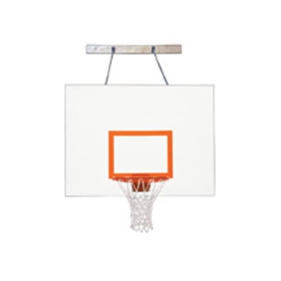 Supermount80 Aggressor Steel Wall Mounted Basketball System, Forest Green