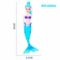 thumbnail image 4 of Sylvamorning Waterproof LED Light Swimming Mermaid Doll Kid Girls Toy Bath Spa Swimming Pool Color Random, 4 of 4