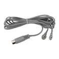 thumbnail image 2 of Cable de electrodo a presión, cable conductor de electrodos Cables conductores de electrodos de 2 unidades Cables conductores de electrodos de repuesto Rendimiento confiable, 2 of 9