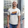thumbnail image 2 of Arizona Grunge Flag Tee Men's -Image by Shutterstock, 2 of 4