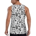 thumbnail image 3 of Haiem Fall Forest Men Workout Tank Top Gym Bodybuilding Sleeveless Muscle T Shirts Athletic Tank Breathable Workout Shirt-Small, 3 of 9