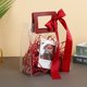 thumbnail image 1 of Xiao Hua Regalo, flores, bolsa de embalaje de caja de regalo, bolso de PVC transparente, bolsa de regalo para acompañantes de boda, bolsa de regalo para el 1 de junio (asa grande roja, mediana), 1 of 5