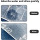 thumbnail image 3 of 2-Pack Non-Slip Kitchen Mats - Chef Hat Design, Washable, 40x120cm + 40x60cm, for Kitchen Dining, 3 of 5
