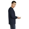 thumbnail image 3 of American Apparel Fine Jersey Long Sleeve T-Shirt for Men, Soft Comfortable Tee, Navy, 6 Pack, XL, 3 of 5