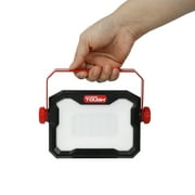 Hyper Tough 10W LED 1000 Lumen Rechargeable Free Standing Light, Handheld Portable Work Light