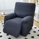 thumbnail image 1 of Nvzi Funda de sofá Fundas de sofá 1 plaza Funda de sillón reclinable gris oscuro para sofá de sala de estar Fácil ajuste Lavable Muebles Protector de sofá, 1 of 4