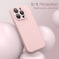 thumbnail image 5 of JETech Magnetic Silicone Case for iPhone 15 Pro Max 6.7-Inch, Compatible with MagSafe, Phone Cover with Camera Lens Full Protection (Pink), 5 of 6