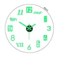 thumbnail image 5 of Moxufan Acrylic Wall Clock Precise Timing Luminous Large Numbers Silent 3D Effect Acrylic Wall Art Decor Mute Clock Living Room Decor,Silver, 5 of 7