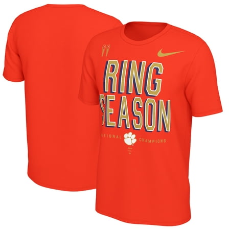 Clemson Tigers Nike College Football Playoff 2018 National Champions Locker Room T-Shirt -