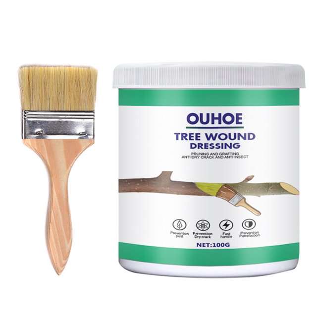 OUHOE, 100g, vendaje para heridas de árboles, poda, artesanía, protección curativa, antiseco Leyfeng Vendaje para heridas de árboles