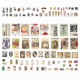 thumbnail image 1 of Paquete de papel adhesivo para álbum de recortes vintage (200 piezas) compatible con Journaling Craft, 1 of 5