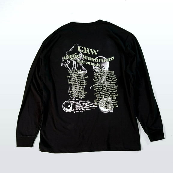 Magic Mushrooms Jiu Jitsu Long Sleeve Tee
