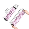 thumbnail image 2 of Bingfone Orchids Flowers Design Patterned Men's Women's Casual Cotton Socks, 2 of 5