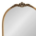 thumbnail image 3 of Kate and Laurel Myrcelle14 x 19 Gold, Traditional Arched Tabletop Easel Mirror, 3 of 9