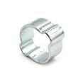 thumbnail image 3 of Interstate Pneumatics H615-25K Double Ear Steel Hose Clamp Zinc Plated 13-15 mm - 25 Pack, 3 of 5