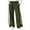 Army Green, variant on BLVB Teen Girls Sweatpants Wide Leg High Waist Baggy Workout Running Athletic Pants with Pockets Size 5-15(White,14-15 Years)