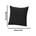 thumbnail image 3 of BallsFHK Corduroy Decorative Throw Pillow Covers Soft Corduroy Striped Square Pillow Case Modern Home Decor For Sofa Living Room Couch Bed, 3 of 3