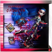 Monster High Deadfast Ghoulia Yelps SDCC 2024 Exclusive Doll - Tech Savvy Upgrade with Comic-Con Badge, Mini Figure, and Comic Book