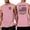 Pink, variant on Men's Freedom Patriotic Tank Top with USA Flag Graphic and Sleeveless Design Featuring Double-Sided Print for Independence Day 2026 Memorial Day Gym Workouts Beach Days Army Green L