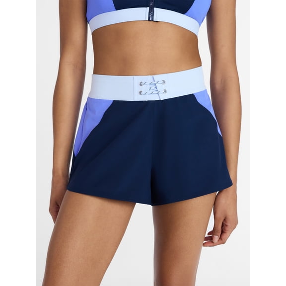 Ozark Trail Women's and Women's Plus Size Swim Board Shorts, Sizes XS-3X