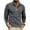 Dark Gray, variant on Men's 100% Cotton Long Sleeve Polo Shirt - Size S, Wine Color, Two-Button, Machine Washable, Everyday & Business Casual Wear