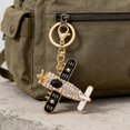 thumbnail image 4 of SmartBy Sparkling Airplane Keychain for Women Girls Cute Rhinestone Airplane Keyring Pendant Handbag Purse Charm for Bag Wallet, 4 of 7