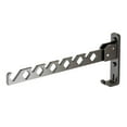 thumbnail image 5 of Home Folding Coat Drying Hook Anti Slip Aluminium Alloy Retractable Wall Mounted Hanger Rack Garment Hooks for Home, 5 of 8
