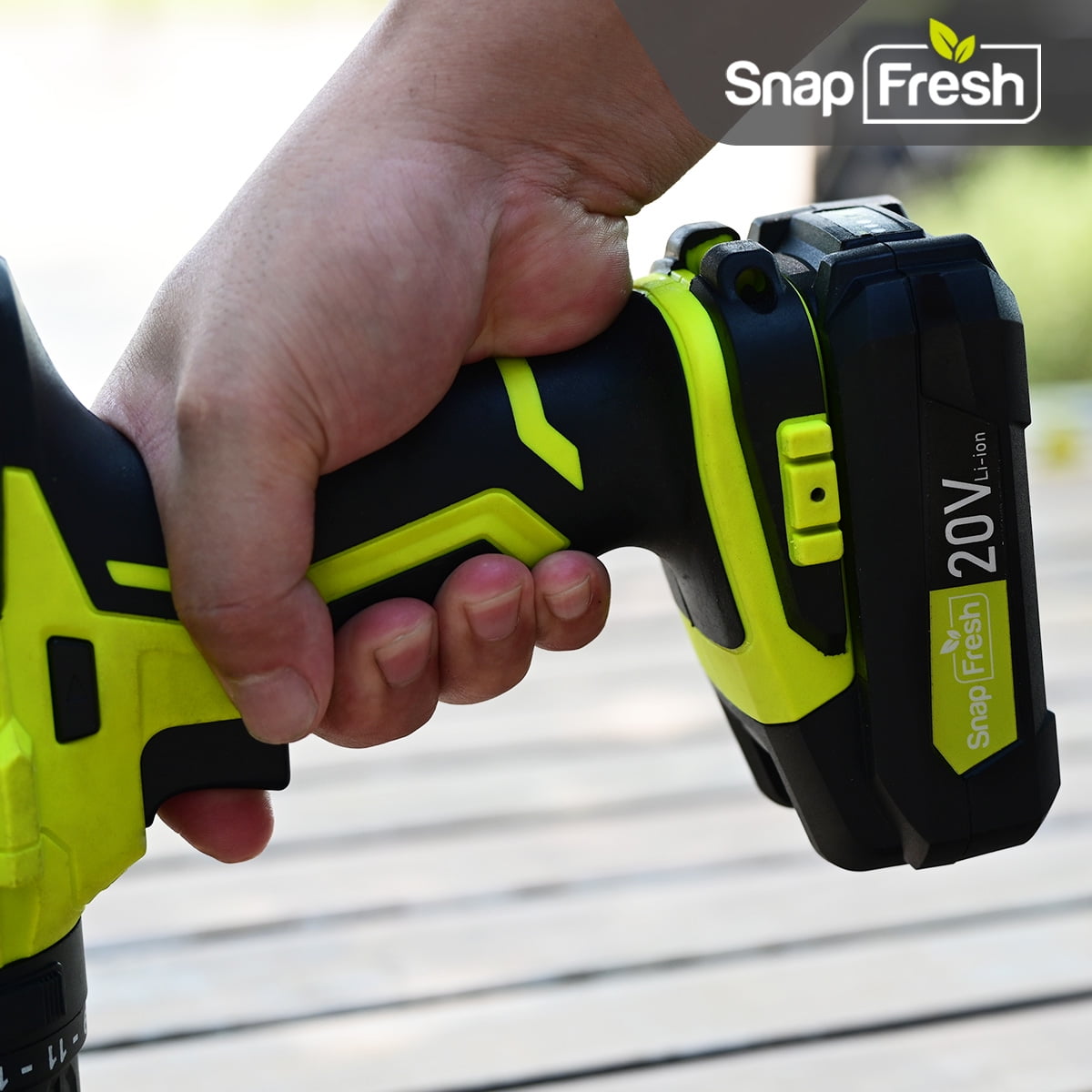 Snapfresh 20V 2.0Ah Li-Ion Battery, Only Works With SnapFresh Tools, Lithium-Ion Battery Supports Fast Charging(BBT-DC20A)