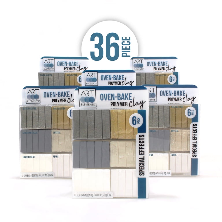 ArtSkills Art Elements Oven-Bake Polymer Clay Pack, 36 oz, Special
