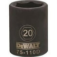 thumbnail image 1 of Stanley Tools 7516776 DWMT75110OSP Impact 0.5 Drive 6 Point Socket, 20 mm, 1 of 1