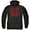 Black, variant on G.I. Joe Snake Eyes Symbol Unisex Adult Pull-Over Hoodie, Red, X-Large