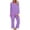Red, variant on UAMVSH Womens 2 Piece Outfits Striped Pajama Set Soft Long Sleeve Crewneck Tops Matching Pants Set Casual Fall Loungewear