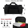 thumbnail image 2 of Maleta Deportiva Duffel 60L H2O SQbags Negra, 2 of 5